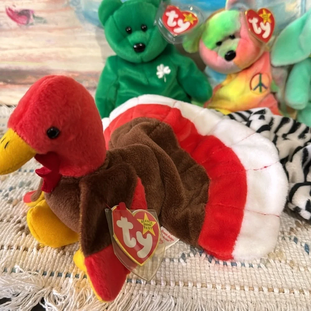 Y2K Collectable Ty Collection Of Beanie Babies Rare & Retired 1990's
